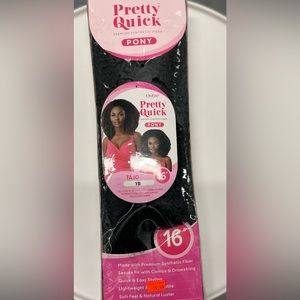 Synthetic Drawstring Ponytail